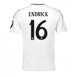 Real Madrid Endrick #16 Hemmatröja 2024-25 Kortärmad